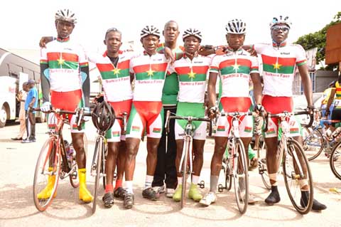 Tour cycliste de la CEDEAO : Abdoul Aziz Nikiéma termine en jaune