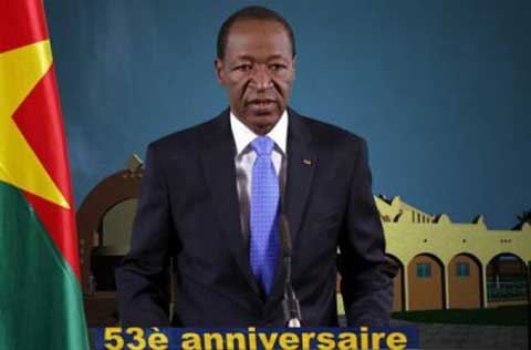 Discours du Président du Faso à l’occasion de la 53e fête de l’Indépendance