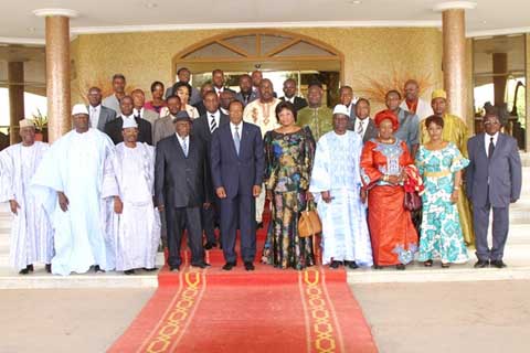Chambre de commerce du Burkina Faso : Le bureau présenté au Président du Faso