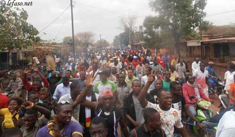 Journée nationale de protestation à Bobo : Encore plus de monde dans les rues 