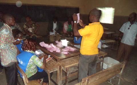 Résultats provisoires des municipales partielles à Soubakanièdougou : Le CDP en tête, suivi de l’UPC et du RDB