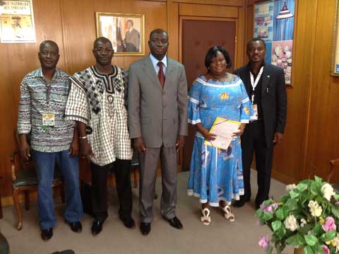 MASA 2014 : Les représentants burkinabè chez l’ambassadeur Justin  Koutaba