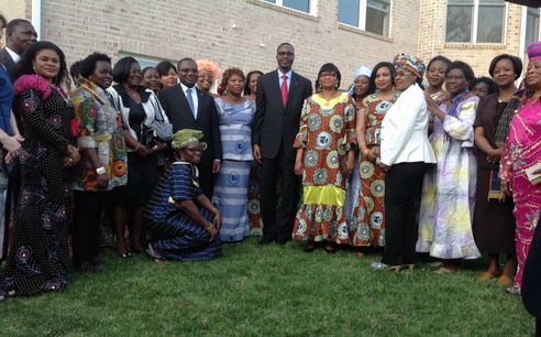 Le Ministre Lucien Marie Noël BEMBAMBA, invité d’honneur de la de la Journée de la femme à Washington, D.C.