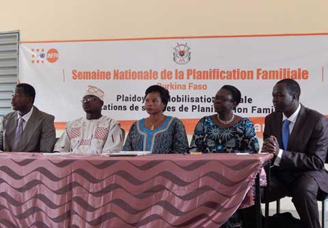 Plaidoyer en faveur de la planification familiale : L’UNFPA- Burkina s’engage