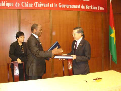 Burkina Faso- Taiwan : la confiance mutuelle réitérée