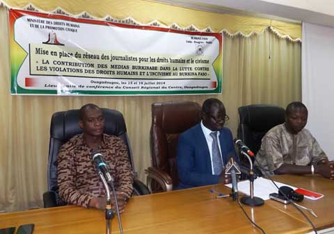 Promotion des droits humains et du civisme au Burkina : Quelle contribution pour les médias ?