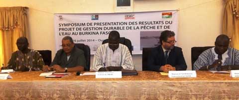 Projet de gestion durable de la pêche au Burkina : L’heure est au bilan