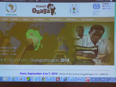 Sommet extraordinaire Ouagadougou 2004 + 10 : Toutes les informations désormais à portée de clic