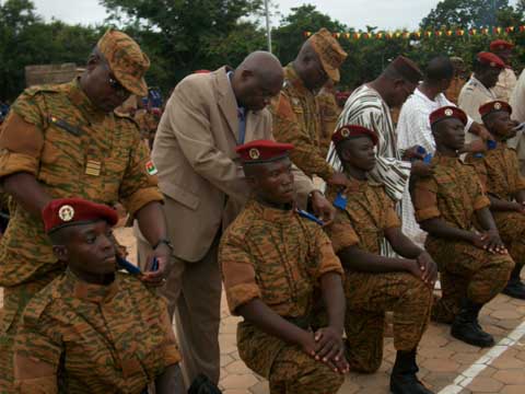 Armée burkinabè : Le contingent 2013 prêt à servir