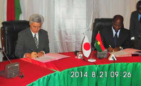 Coopération Burkina-Japon : 8 milliards FCFA pour construire l’ENEP de Kaya