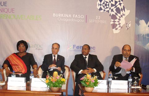 Electricité et énergies renouvelables : Vers un renforcement de la coopération entre entreprises  marocaines et burkinabè