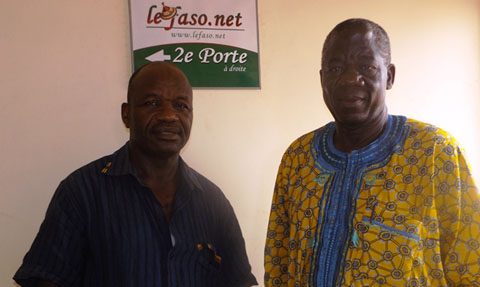 Vie du journal : Yassi Arthur Paré présente l’ONG « Notre Patrie » au personnel des Editions Le Faso
