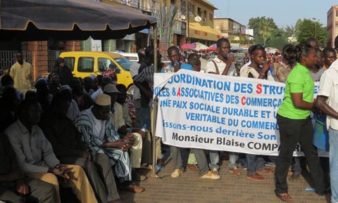 Electrification du marché central de Ouaga : Les commerçants expriment leur gratitude au président du Faso