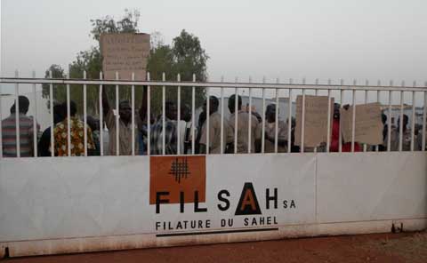 Filature du Sahel (Filsah) : Travailleurs et patronat ont commencé à dialoguer