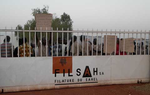 Filature du Sahel (FILSAH) : Vers la fin de la crise ?