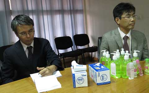 Lutte contre Ebola : Le Japon fait don de matériels