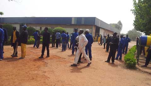 Bobo-Dioulasso : Les travailleurs de la SAP sont dans la contestation 