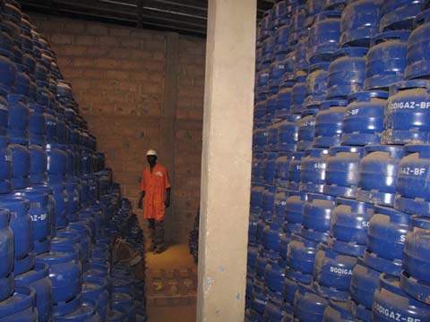 Pénurie de gaz au Burkina : « La solution, c’est d’accroître la capacité de remplissage des bouteilles »