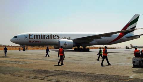 Emirates SkyCargo est désormais au Burkina Faso : Jusqu’à 100 tonnes de fret chaque mardi entre Ouaga et Dubaï 