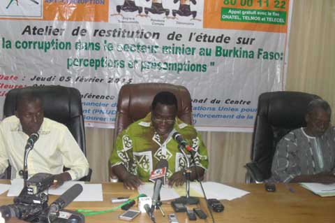 Corruption dans le secteur minier au Faso : Le REN-LAC présente les résultats de son étude