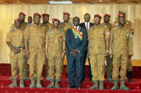 Situation nationale : le président du Faso a échangé avec les responsables militaires