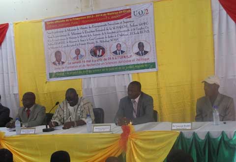 Université Ouaga II : La promotion « Laurent Bado » prête pour emploi