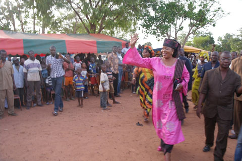 Le PDC dans l’arrondissement 07 de Bobo Dioulasso : Saran Sérémé a communié avec ses militants