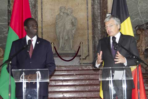 Le Président du Faso à Bruxelles : La Belgique soutient la transition