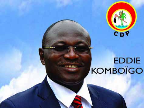 Eddie KOMBOIGO, le candidat de l’avenir du Burkina
