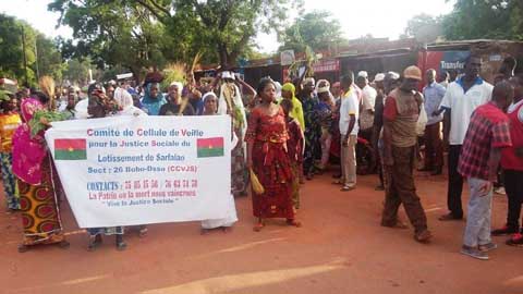 Bobo : Avec des spatules, des femmes ont marché pour exiger la libération de François Kaboré