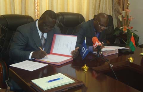 Signature de convention : Environ 23 milliards FCFA pour le financement du Programme de modernisation de l’administration publique 