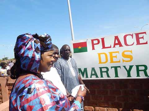 Journée d’hommage aux martyrs : La place de la nation de Dédougou baptisée « Place des martyrs »