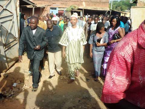 Campagne électorale 2015 : Démonstration de force du PAREN à Gaoua