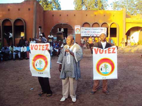 Elections législatives 2015 : Le CDP promet un  « Touk Guili » au Yatenga