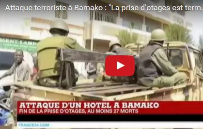 Attaque terroriste à Bamako : 