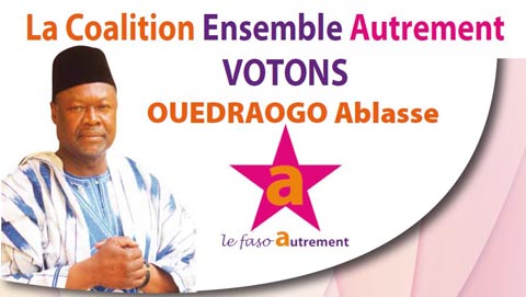Grand meeting de clôture de campagne du Parti Le Faso Autrement au stade municipal de Ouagadougou le vendredi 27 Novembre 2015 à partir de 15h00.