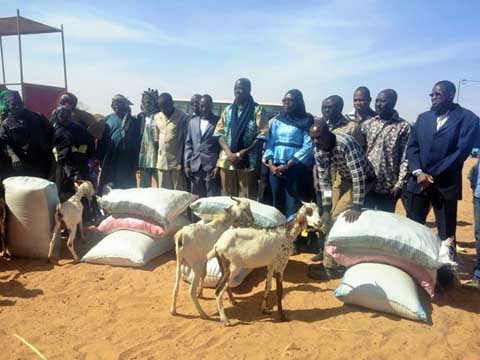 IAMGOLD Essakane SA à Goulgountou : un don de caprins pour régénérer  le cheptel 