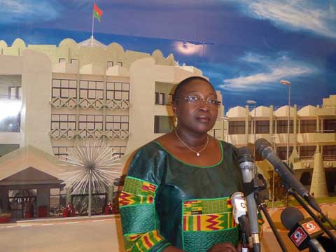 Audiences à Kosyam : Le  Médiateur du Faso et la présidente de la CIL étaient chez le président du Faso