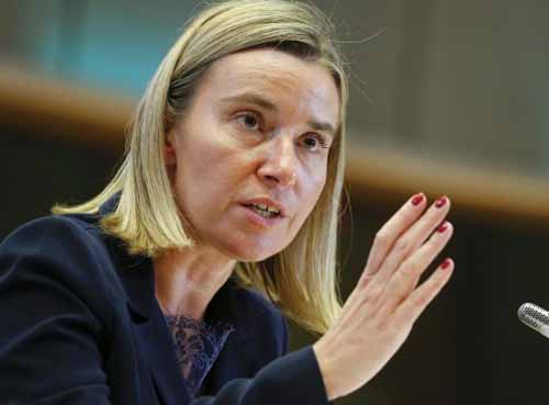 « L´Union Européenne est unie avec le Burkina Faso » déclare Federica Mogherini