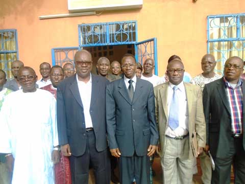 Le Ministre de la Fonction Publique, du Travail et de la Protection Sociale, Clément SAWADOGO au Patronat burkinabé