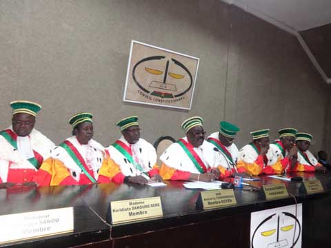 Conseil constitutionnel : Les membres du Haut conseil pour la réconciliation et l’Unité nationale ont prêté serment
