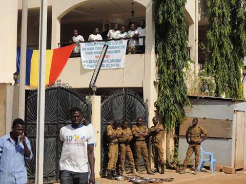Grève des Etudiants tchadiens de 2iE : Ambiance d’un mardi pas comme les autres