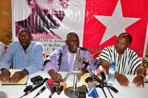« Les dirigeants  du MPP qui ont usurpé le pouvoir d’Etat n’ont jamais respecté la Constitution », Soumane Touré, président du PITJ