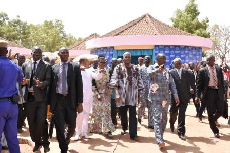 SNC 2016 : Le président Kaboré est arrivé à Bobo-Dioulasso  pour la clôture