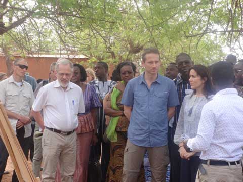 Santé sexuelle et reproductive : La princesse héritière Mary du Danemark prend le pouls des réalités du Burkina Faso