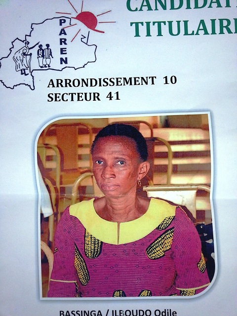 Odile Bassinga , tête de liste du PAREN dans l’arrondissement 10 : « Je leur ai dit que je ne voulais plus jouer les seconds rôles »