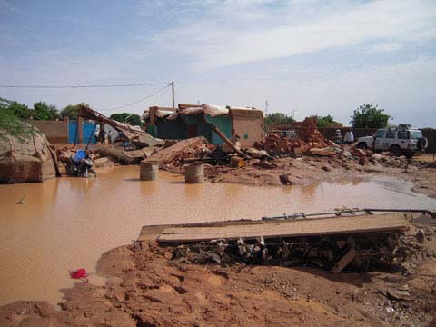 Gnagna : plusieurs maisons effondrées après de fortes pluies