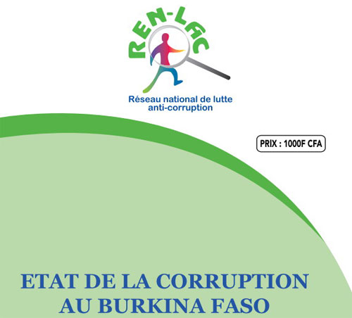 RENLAC : L’intégralité du rapport 2015 sur la corruption au Burkina