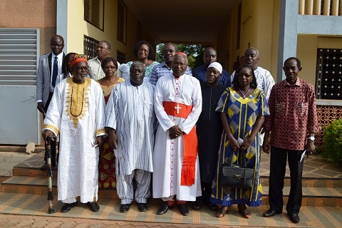  Haut conseil pour la réconciliation et l’unité nationale : Une délégation a rencontré le cardinal Philipe Ouédraogo