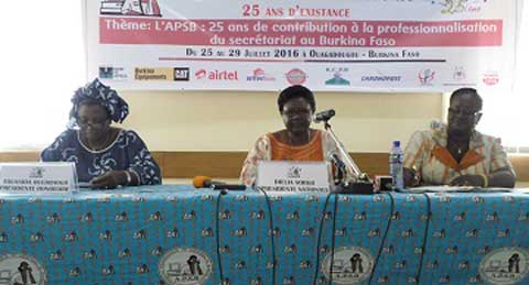 Jubilé d’argent de L’association professionnelle des secrétaires du Burkina Faso : Valoriser et renforcer le métier de secrétaire à l’ère des TIC